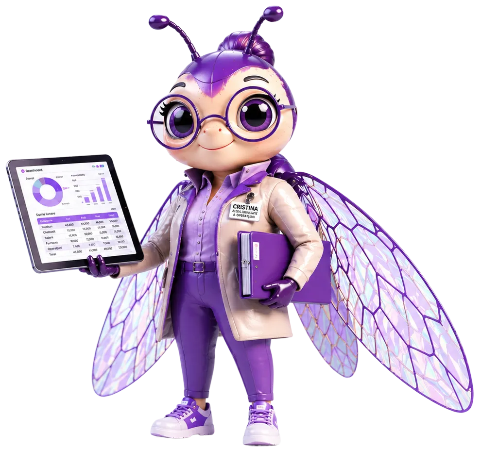 Cristina - Agent contabilitate & operațiuni, agent Cicada Technologies